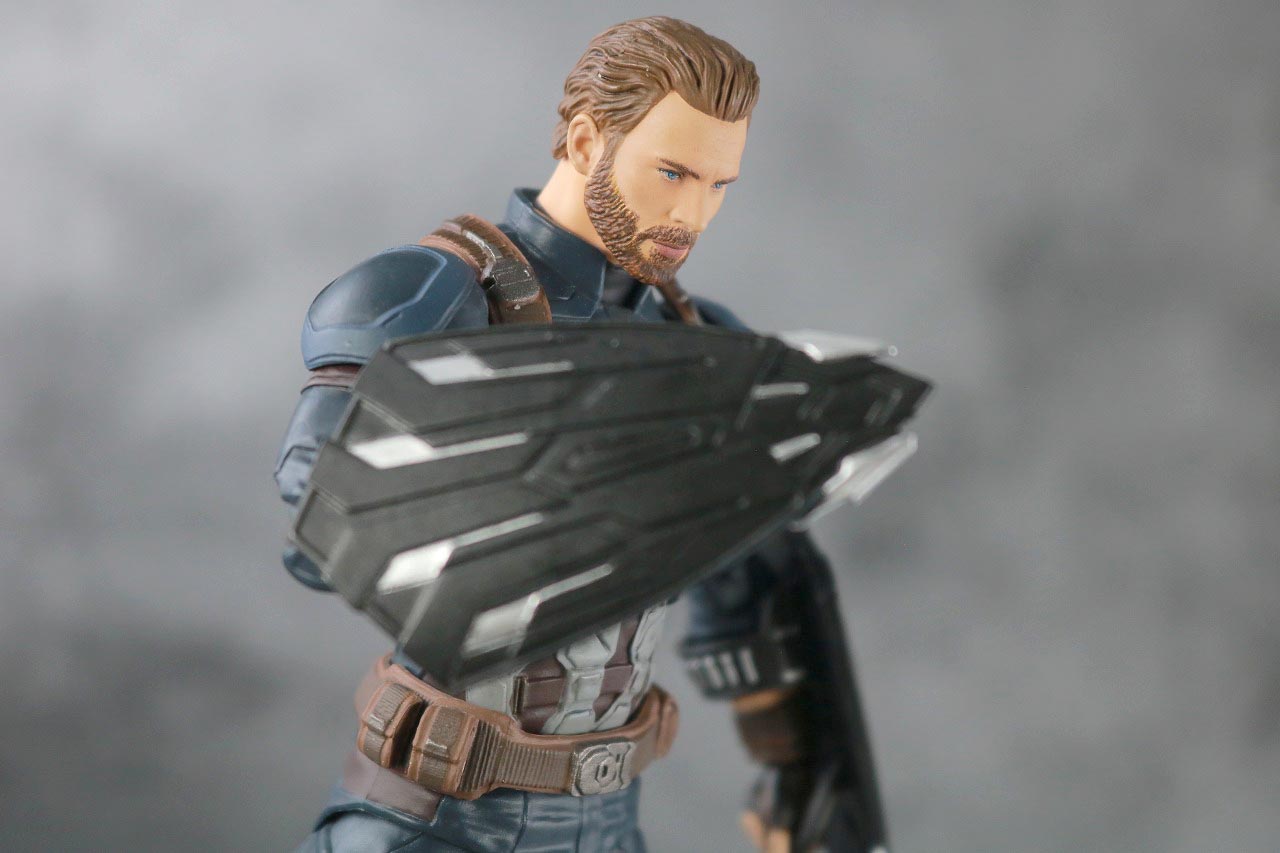 MAFEX　キャプテンアメリカ　アベンジャーズ　インフィニティウォー　レビュー　アクション