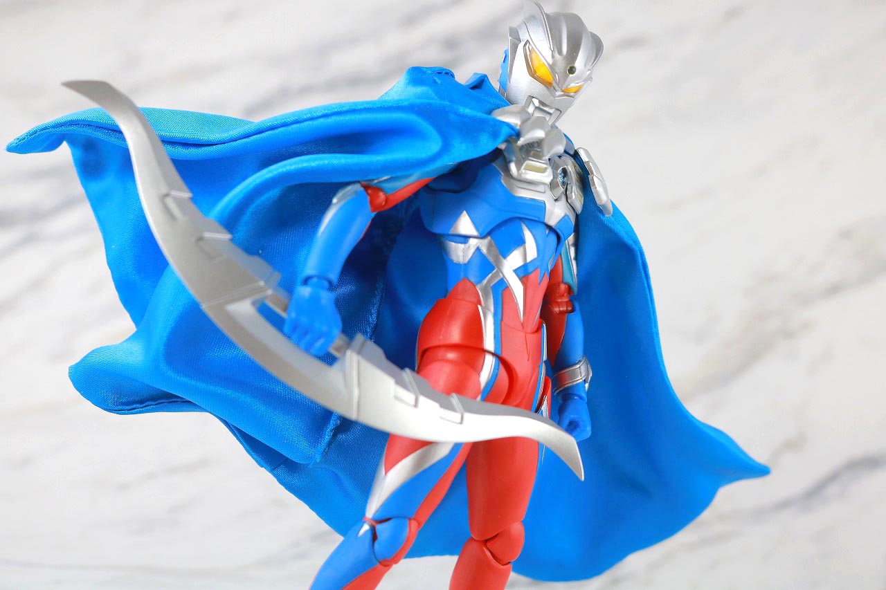 S.H.フィギュアーツ　ウルトラゼロマント　レビュー　アクション