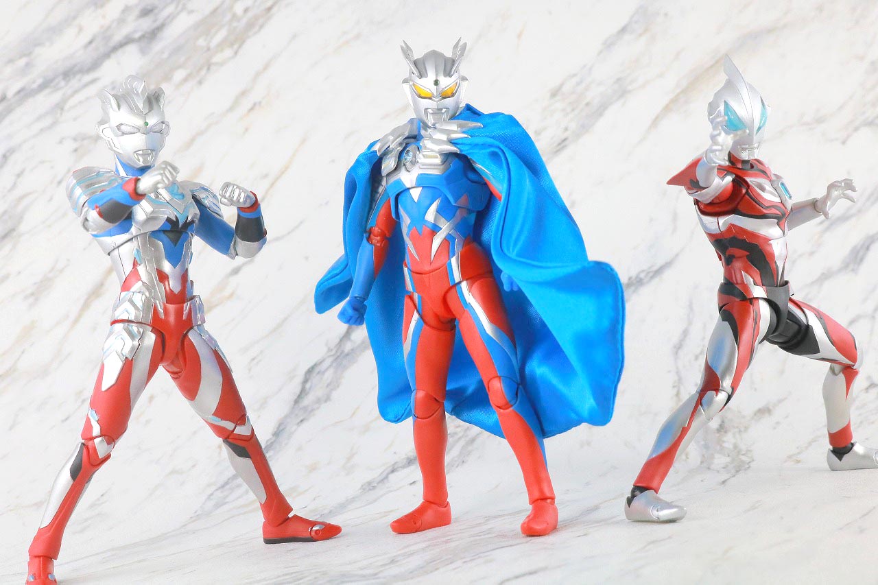 S.H.フィギュアーツ　ウルトラゼロマント　レビュー　アクション　ウルトラマンゼット　ウルトラマンジード