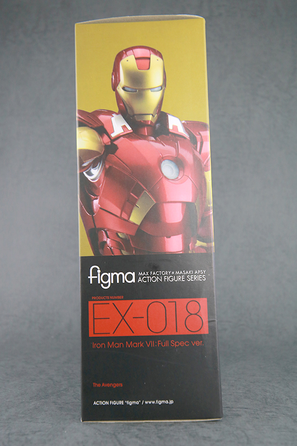 figma　アイアンマン マーク7　フルスペックVer.　レビュー　パッケージ