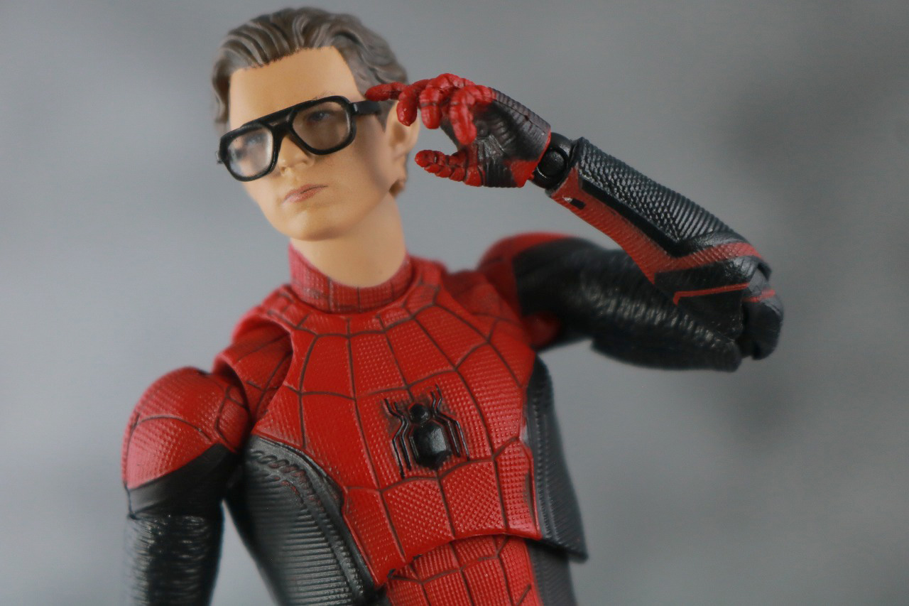 MAFEX　スパイダーマン　ステルス・スーツ　レビュー　アクション