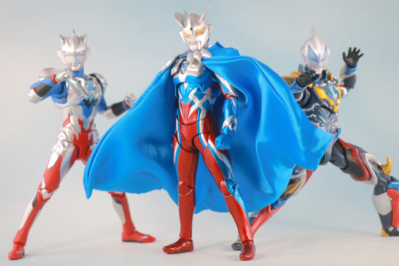 S.H.フィギュアーツ　ウルトラマンジード　ギャラクシーライジング　レビュー　アクション　　ウルトラマンゼット　アルファエッジ　ゼロマント