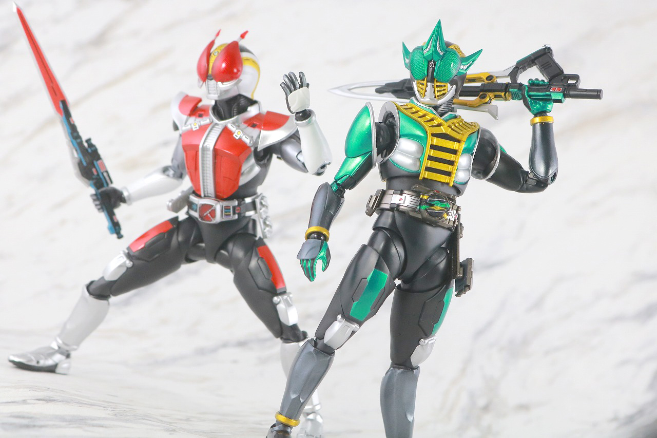 S.H.フィギュアーツ　仮面ライダーゼロノス アルタイルフォーム 真骨彫製法　レビュー　アクション　電王　ソードフォーム