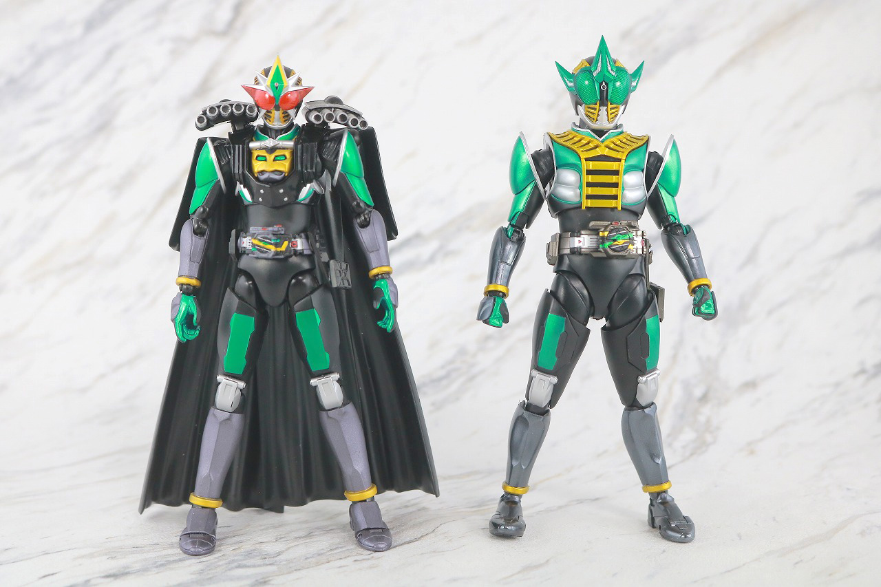 S.H.フィギュアーツ　仮面ライダーゼロノス アルタイルフォーム 真骨彫製法　レビュー　本体　ベガフォーム　比較