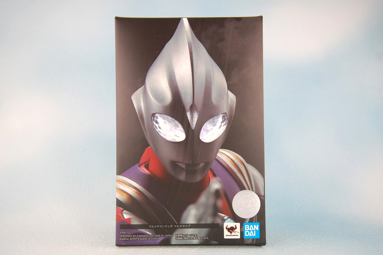 S.H.フィギュアーツ　ウルトラマンティガ マルチタイプ　真骨彫製法　レビュー　パッケージ