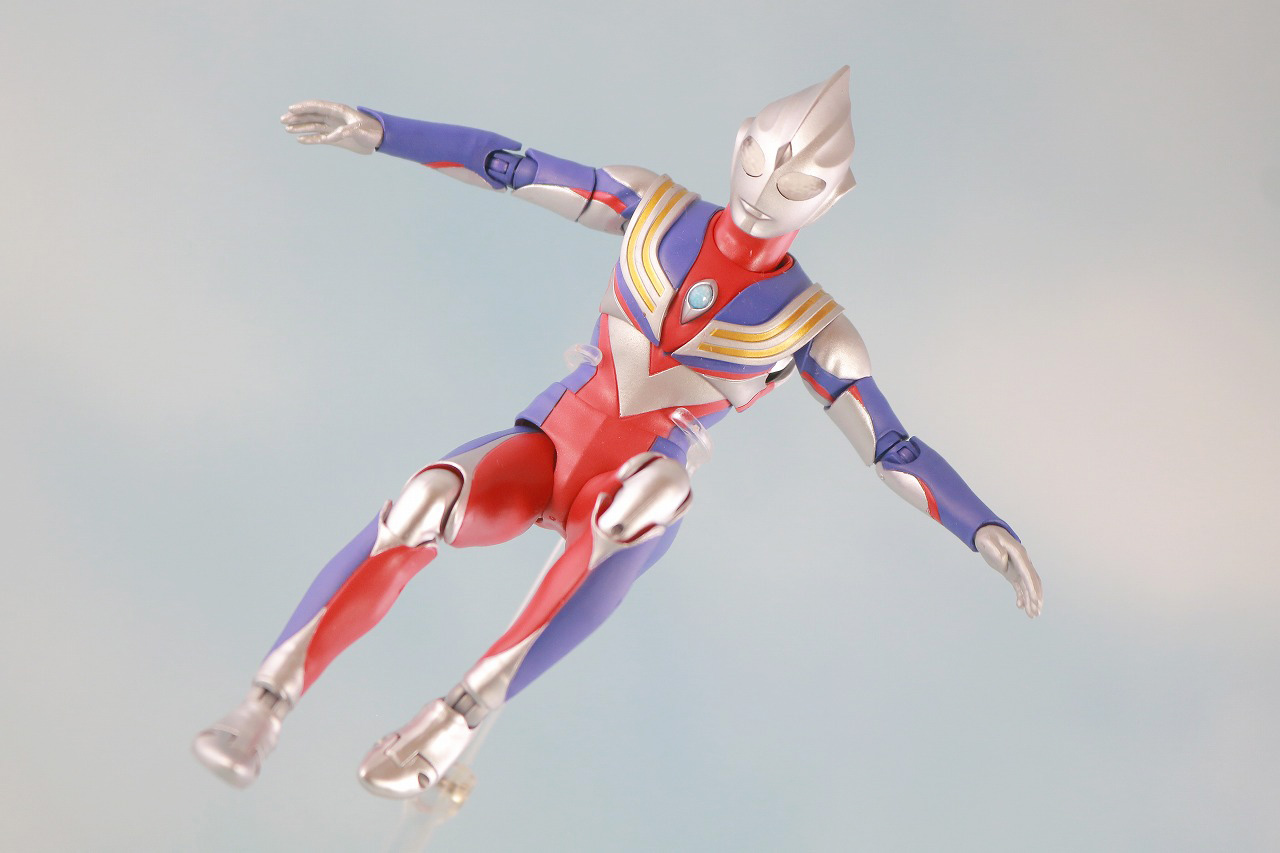 S.H.フィギュアーツ　ウルトラマンティガ マルチタイプ　真骨彫製法　レビュー　アクション