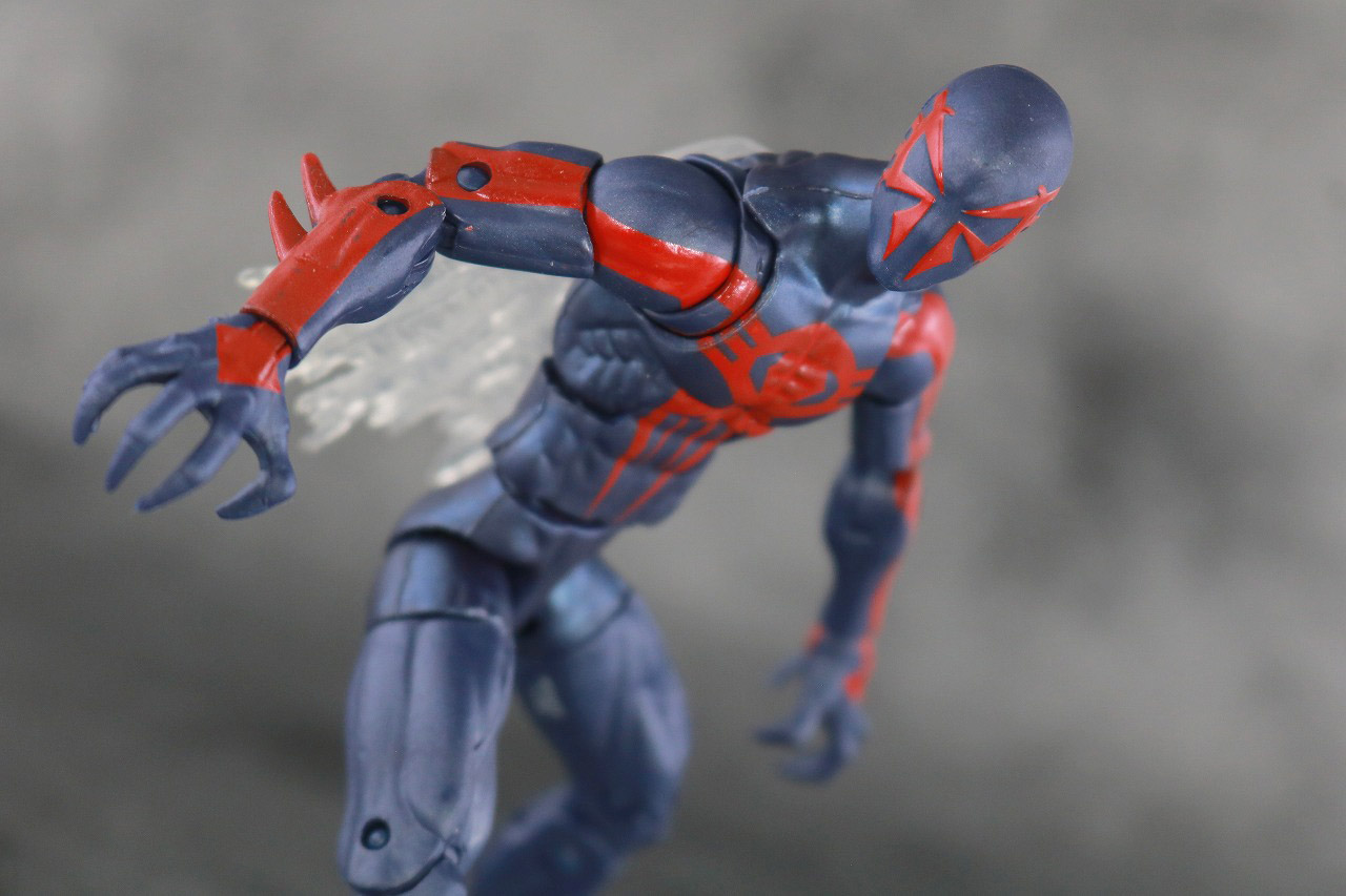 マーベルレジェンド　スパイダーマン2099　レトロパッケージ　レビュー　アクション