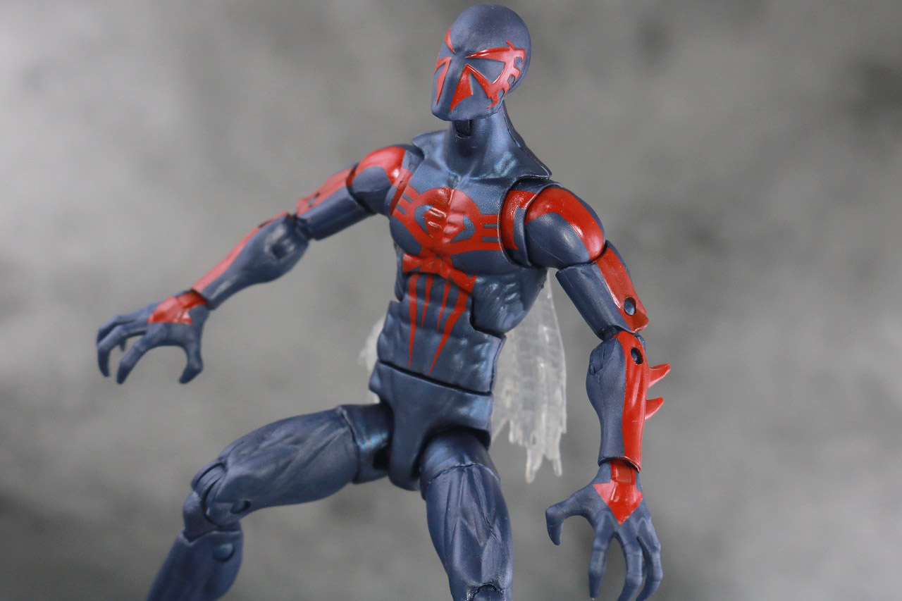 マーベルレジェンド　スパイダーマン2099　レトロパッケージ　レビュー　アクション