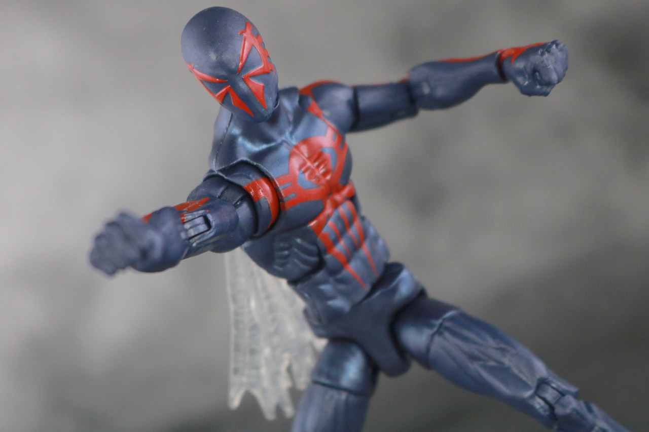 マーベルレジェンド　スパイダーマン2099　レトロパッケージ　レビュー　アクション