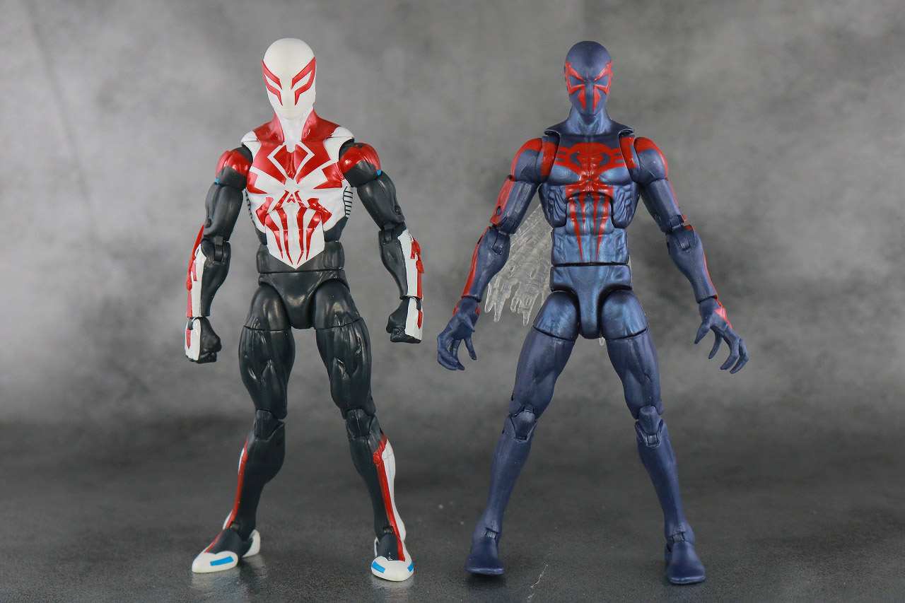 マーベルレジェンド　スパイダーマン2099　レトロパッケージ　レビュー　本体