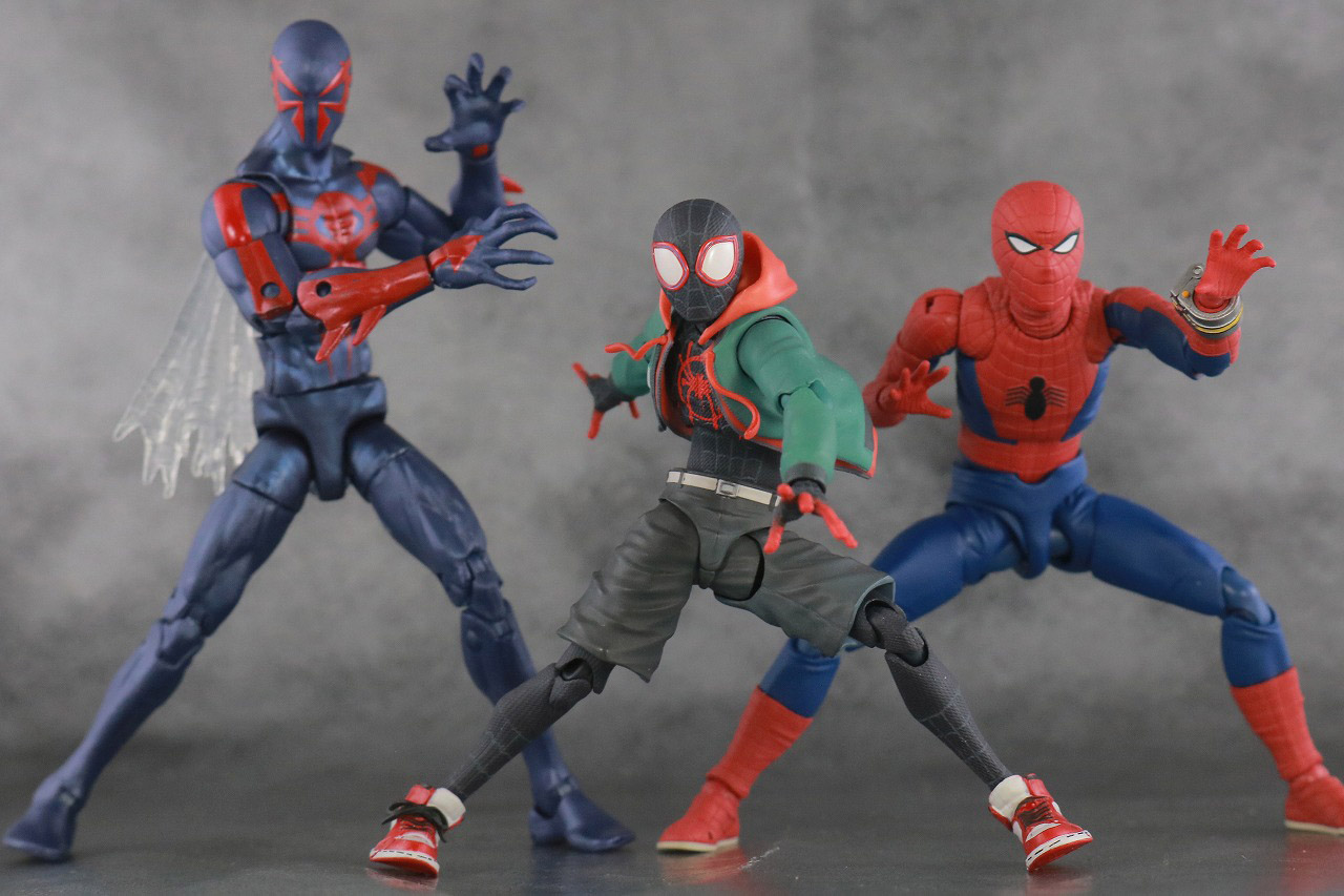 マーベルレジェンド　スパイダーマン2099　レトロパッケージ　レビュー　アクション