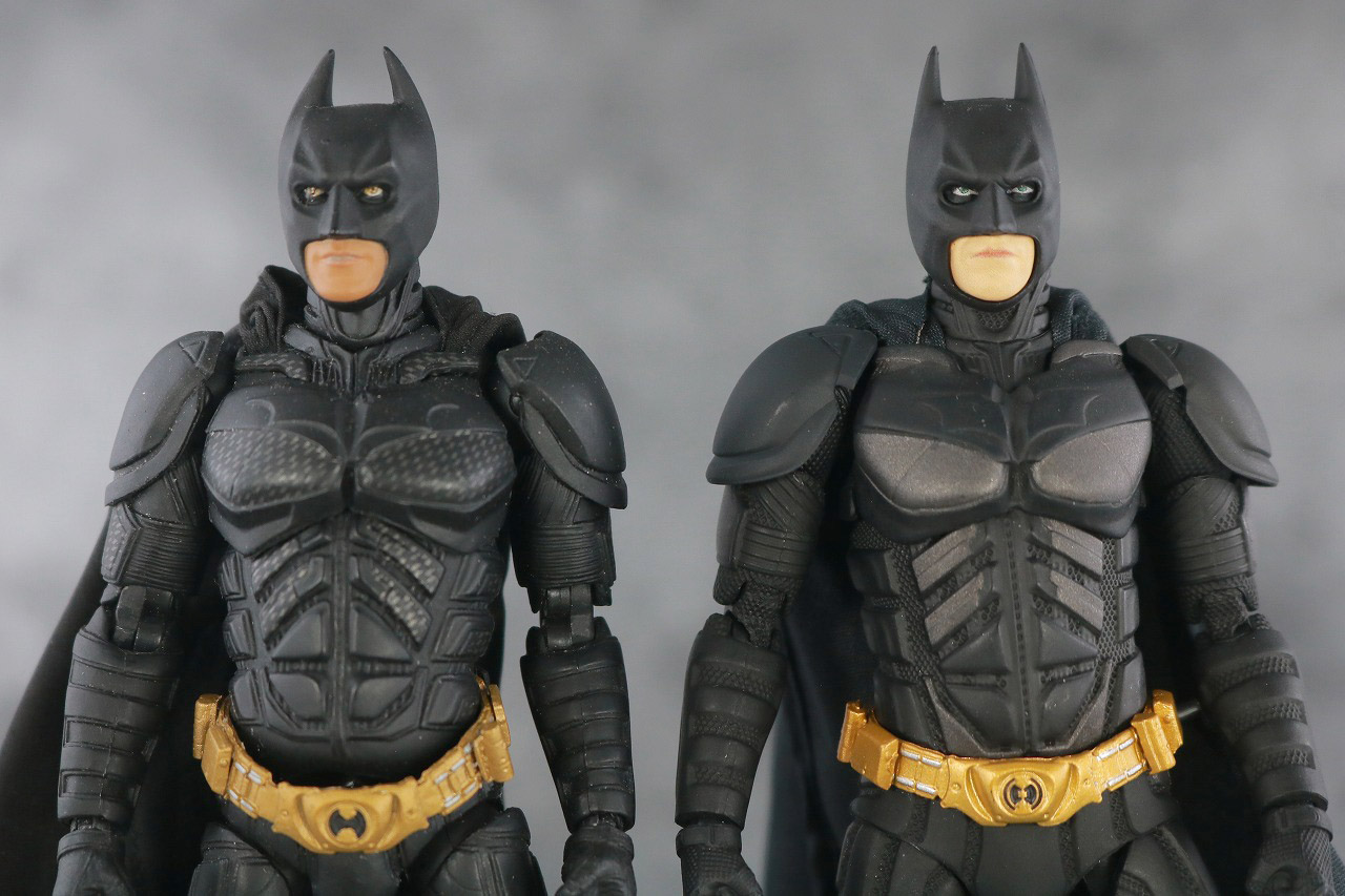 MAFEX　バットマン Ver.3.0　レビュー　本体　Ver.2.0 比較