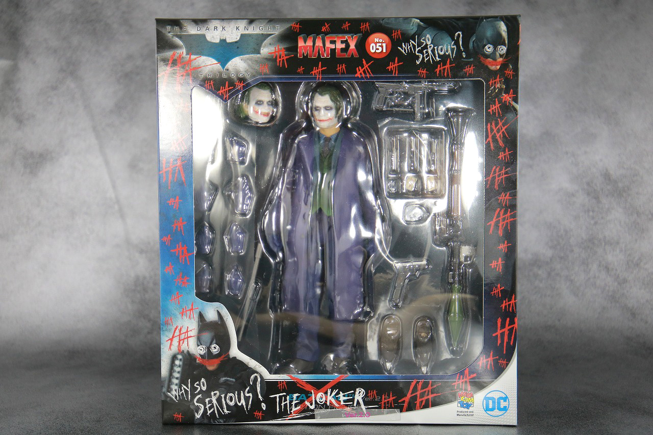 MAFEX　ジョーカー　Ver.2　レビュー　パッケージ