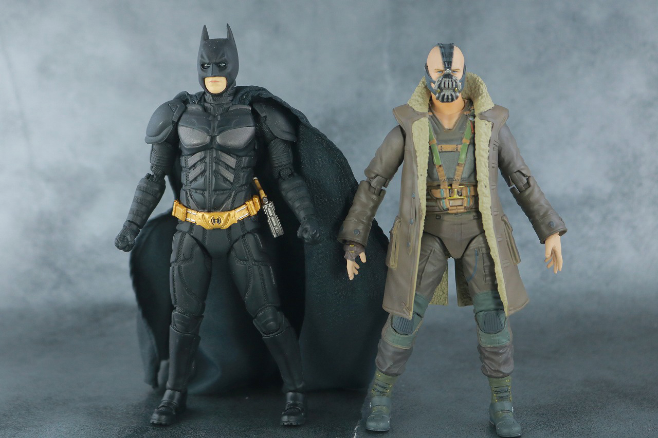 MAFEX　マフェックス　ベイン　レビュー　本体　バットマン　比較