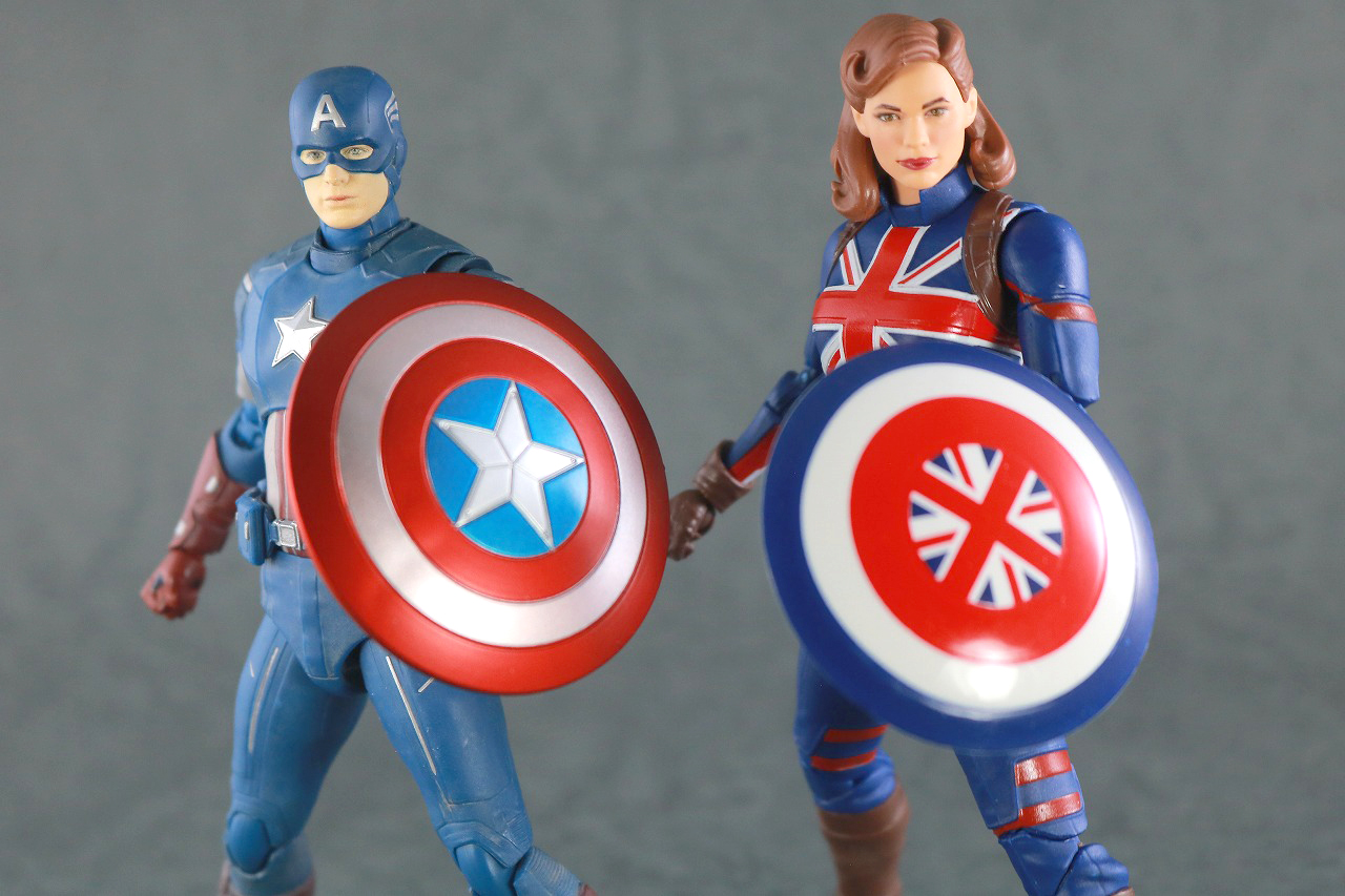 マーベルレジェンド　キャプテンカーター　レビュー　アクション　S.H.フィギュアーツ　キャプテンアメリカ　AVENGERS ASSMBLE EDTION