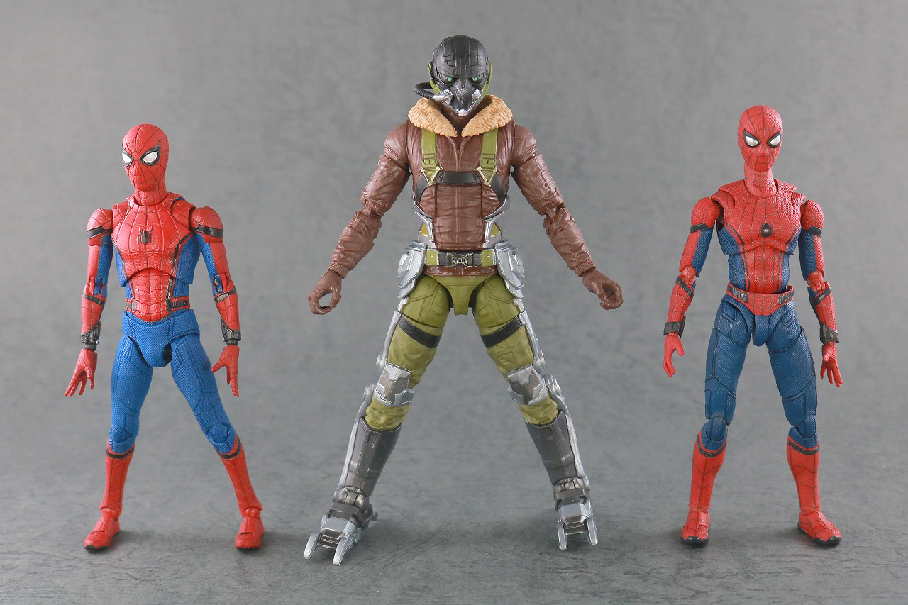 マーベルレジェンド　ヴァルチャー　レビュー　本体　MAFEX　S.H.フィギュアーツ　スパイダーマン　比較