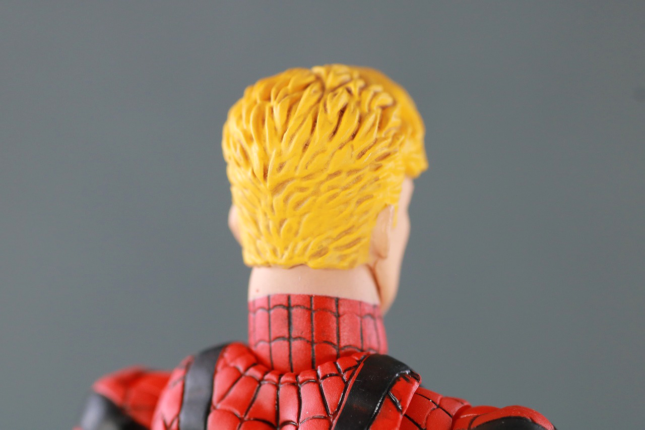 MAFEX　スパイダーマン　ベン・ライリー　レビュー　付属品　素顔ヘッド