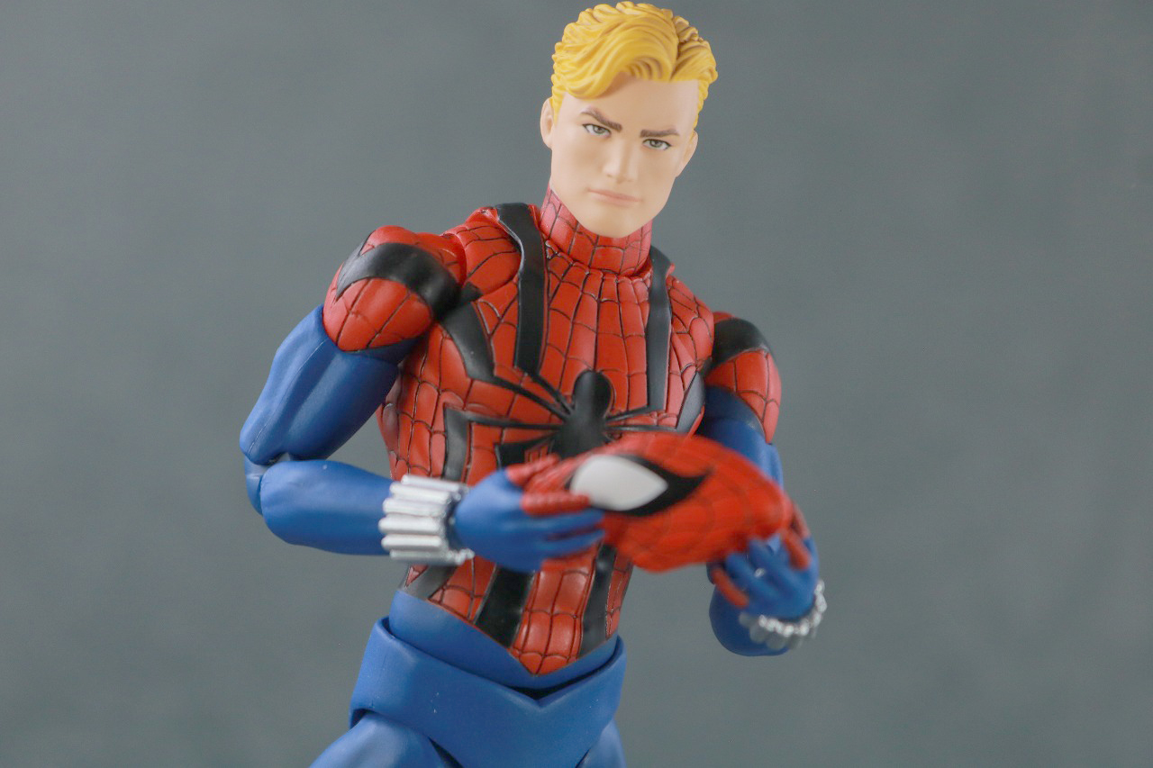 MAFEX　スパイダーマン　ベン・ライリー　レビュー　アクション