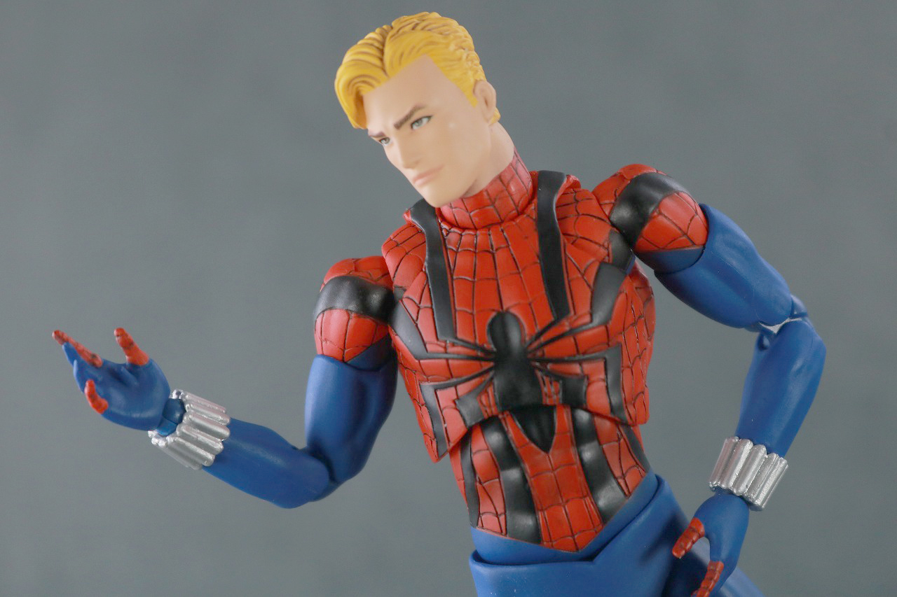 MAFEX　スパイダーマン　ベン・ライリー　レビュー　アクション