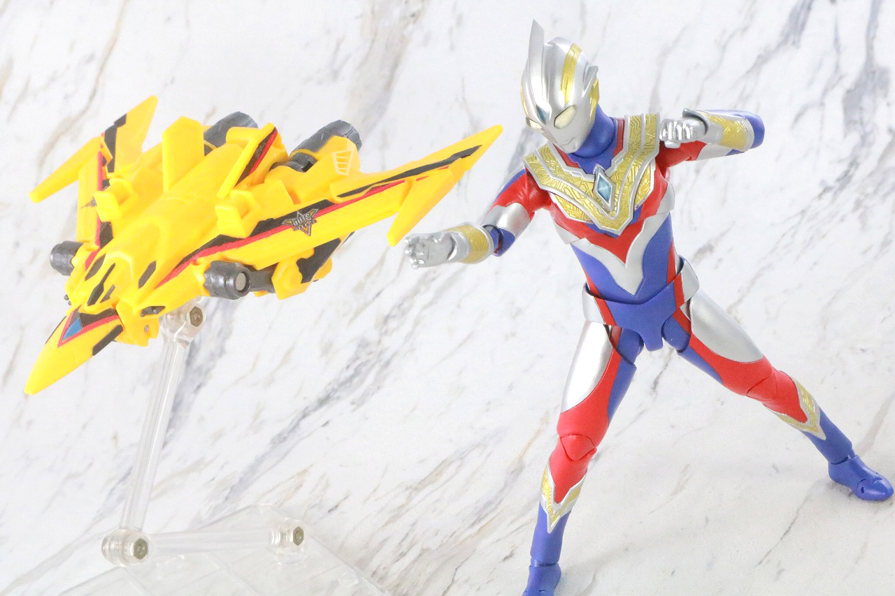 S.H.フィギュアーツ　ウルトラマントリガー マルチタイプ　レビュー　アクション　DXガッツファルコン