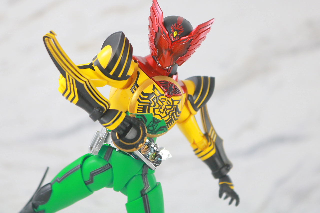 S.H.フィギュアーツ　真骨彫製法　仮面ライダーオーズ　スーパータトバコンボ　レビュー　アクション