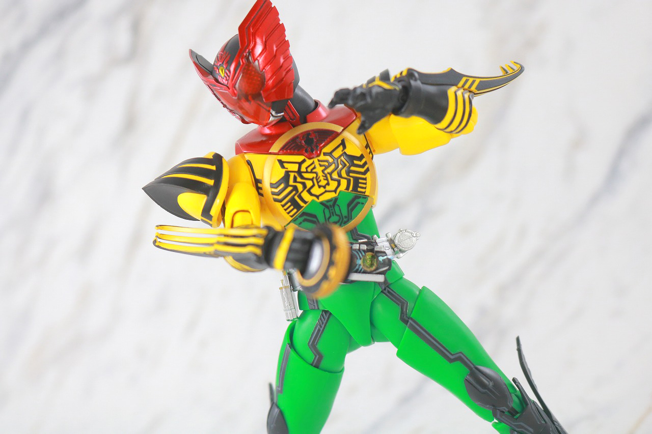 S.H.フィギュアーツ　真骨彫製法　仮面ライダーオーズ　スーパータトバコンボ　レビュー　アクション