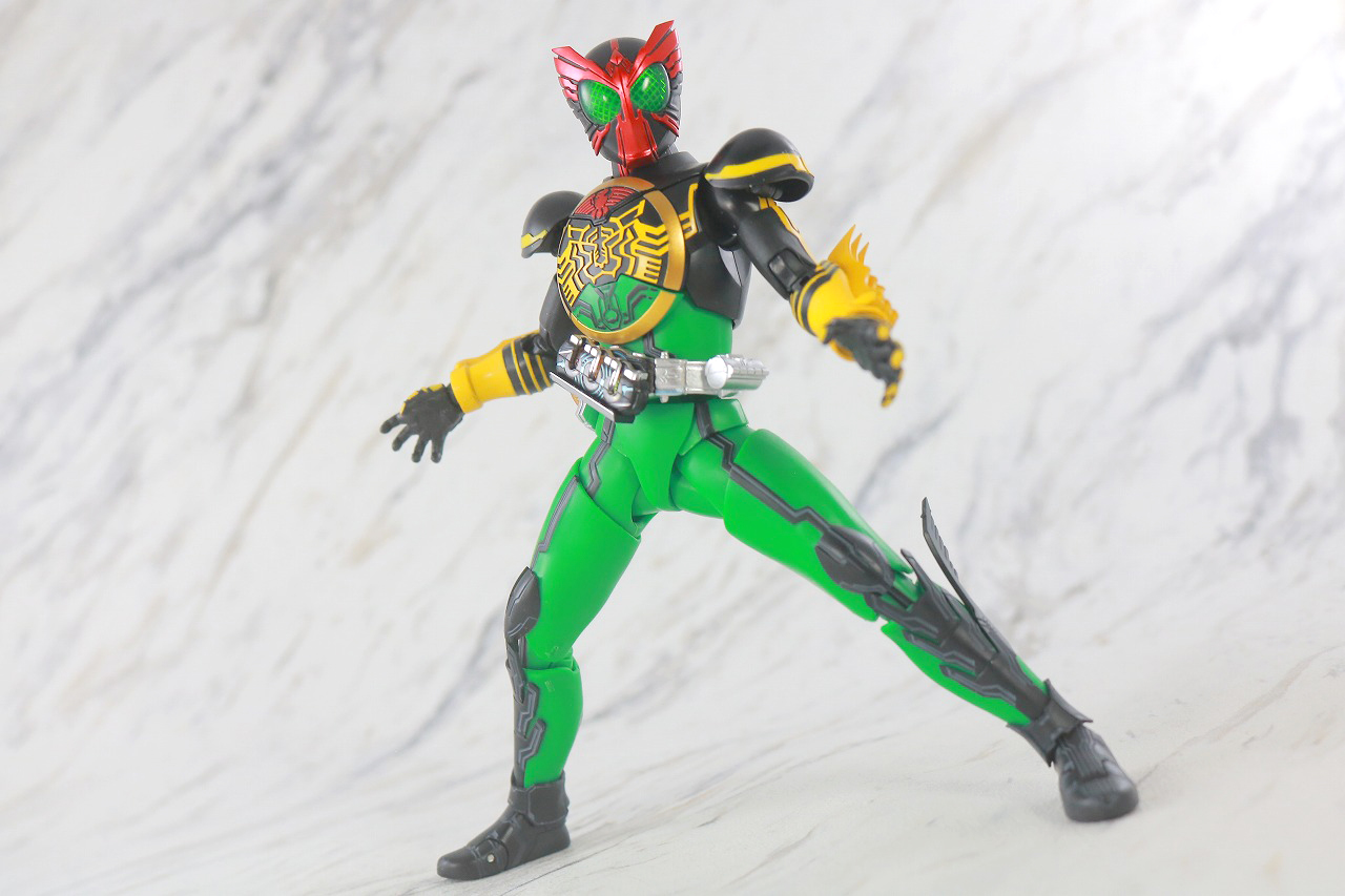 S.H.フィギュアーツ　真骨彫製法　仮面ライダーオーズ　スーパータトバコンボ　レビュー　アクション