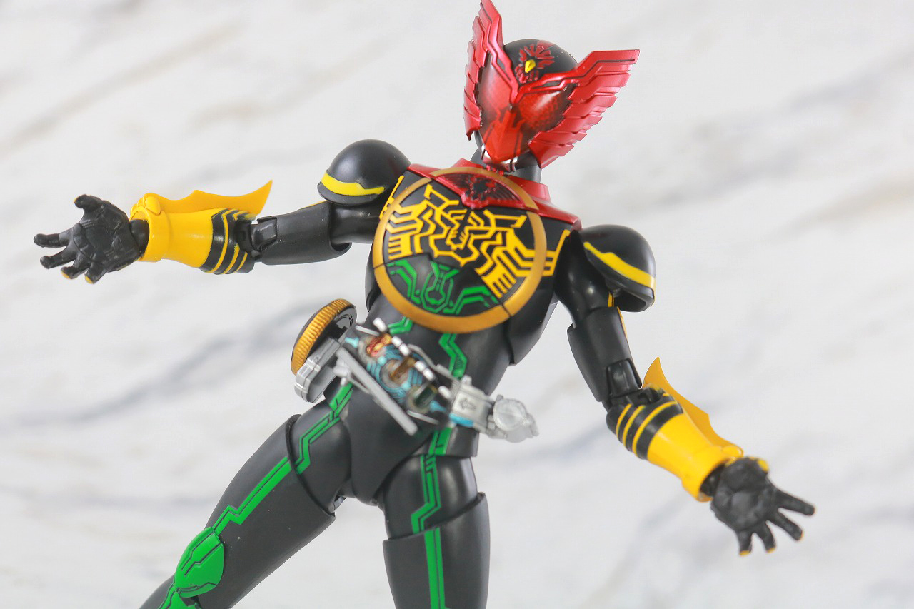 S.H.フィギュアーツ　真骨彫製法　仮面ライダーオーズ　スーパータトバコンボ　レビュー　アクション