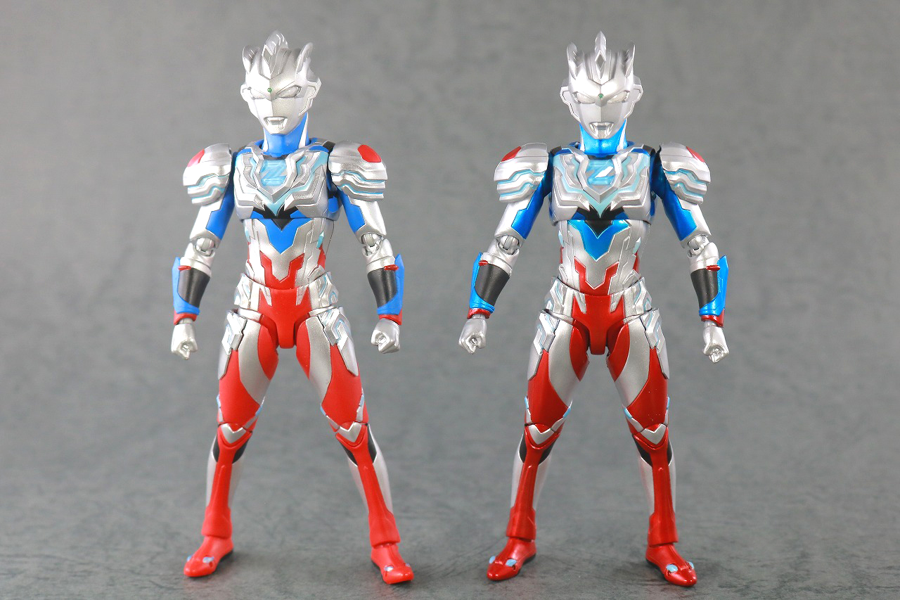 S.H.フィギュアーツ　ウルトラマンゼット アルファエッジ　Special Color Ver.　レビュー　本体　比較