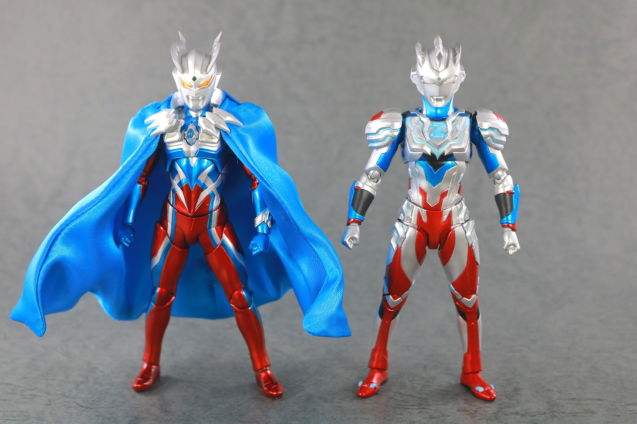 S.H.フィギュアーツ　ウルトラマンゼット アルファエッジ　Special Color Ver.　レビュー　本体　ウルトラマンゼロ　比較