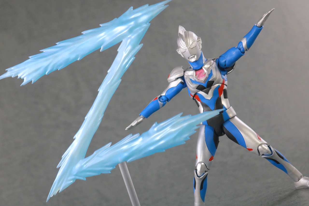 S.H.フィギュアーツ　ウルトラマンゼット アルファエッジ　Special Color Ver.　レビュー　アクション