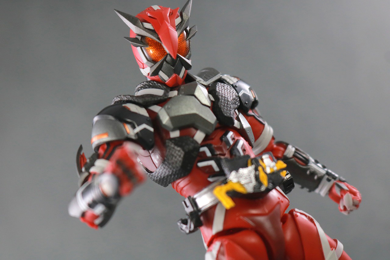 S.H.フィギュアーツ　仮面ライダー雷　レビュー　アクション