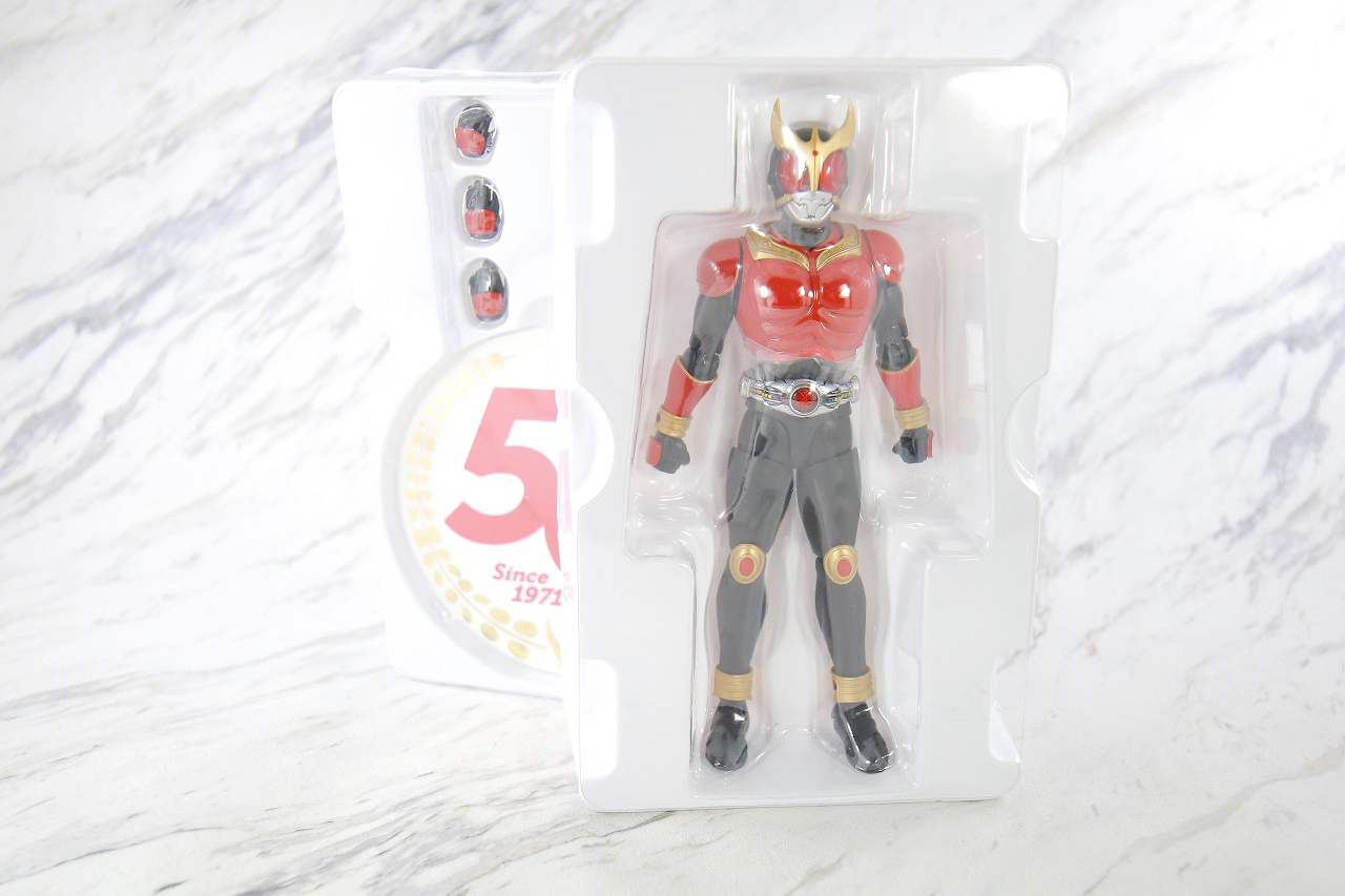 S.H.フィギュアーツ　仮面ライダークウガ マイティフォーム 真骨彫製法 50th Anniversary Ver.　レビュー　パッケージ