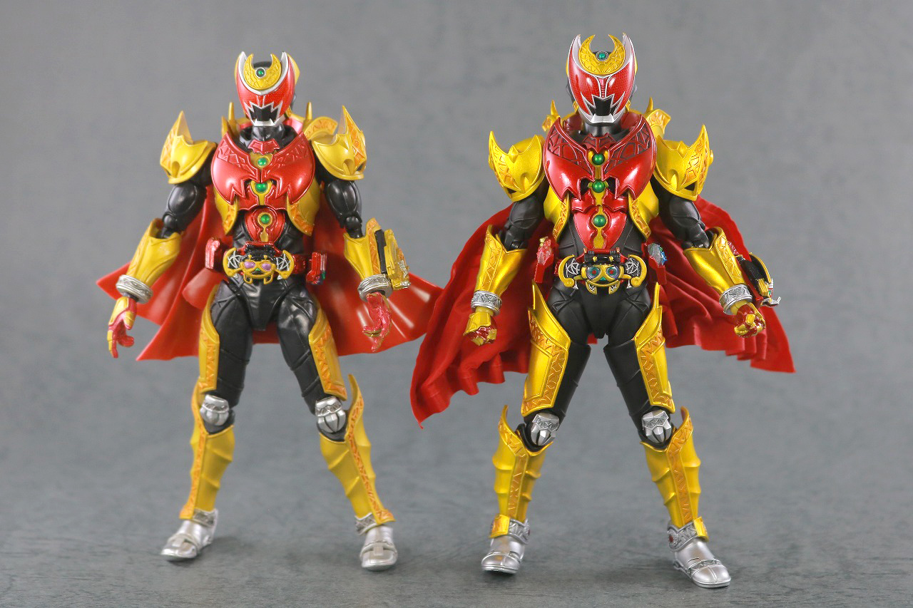 S.H.フィギュアーツ　仮面ライダーキバ　エンペラーフォーム　真骨彫製法　レビュー　本体　比較