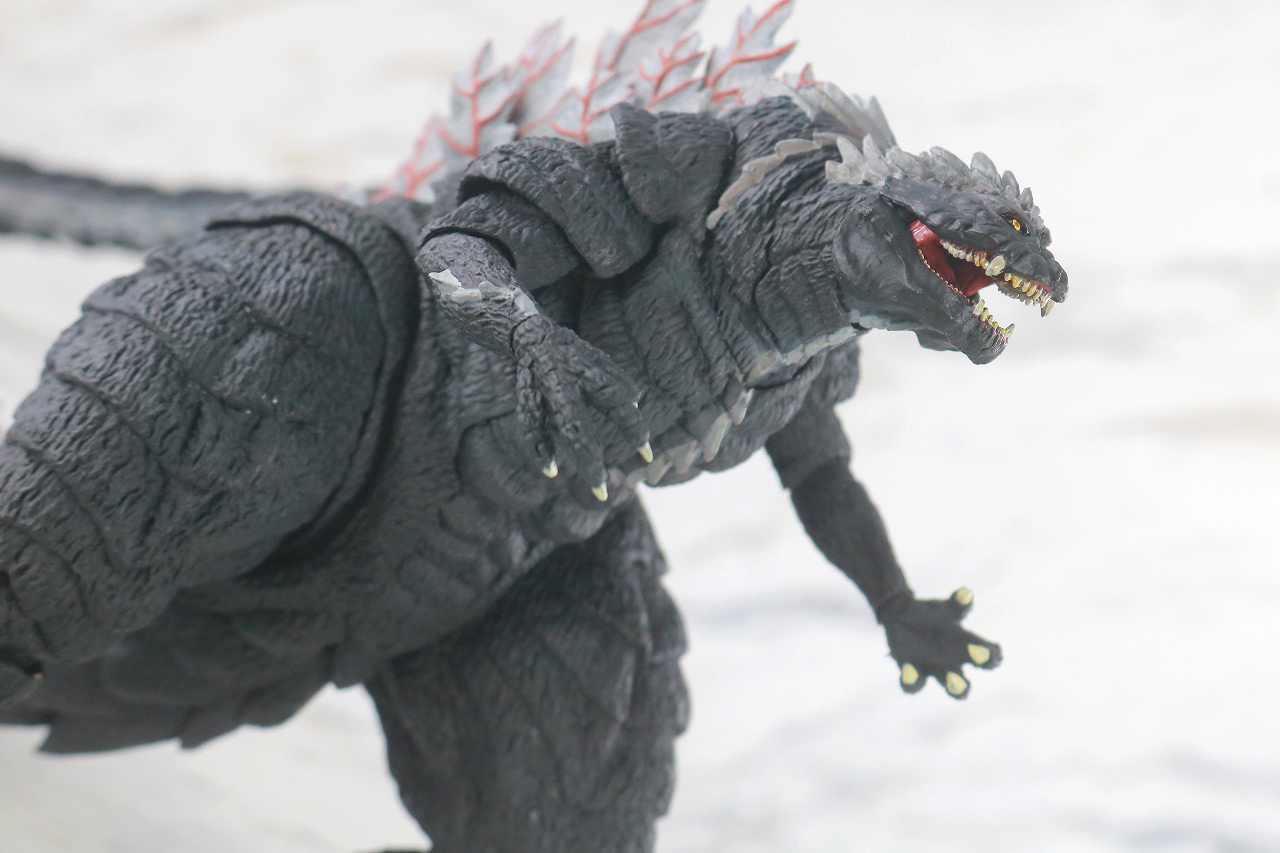 S.H.モンスターアーツ　ゴジラ　ウルティマ　レビュー　アクション