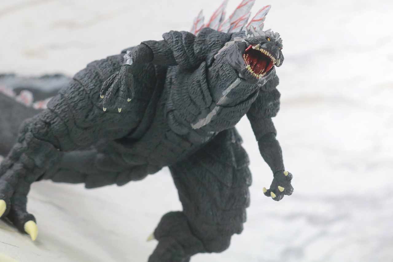 S.H.モンスターアーツ　ゴジラ　ウルティマ　レビュー　アクション