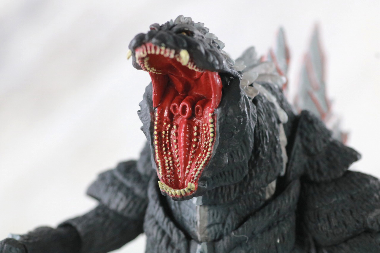 S.H.モンスターアーツ　ゴジラ　ウルティマ　レビュー　付属品　口開きヘッド