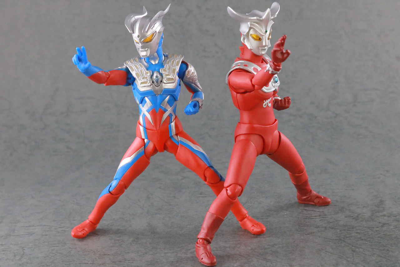 S.H.フィギュアーツ　ウルトラマンレオ　レビュー　アクション　ウルトラマンゼロ