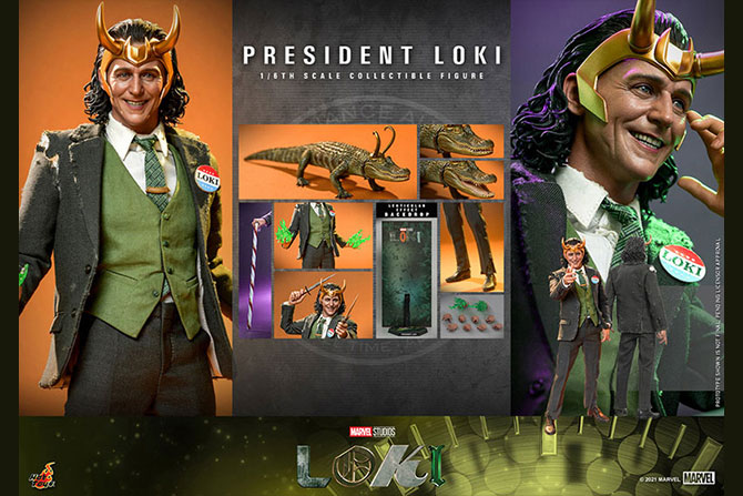 ホットトイズ新作！『ロキ』からロキ大統領＆ワニロキのセットが2023年7月に発売！シリアルナンバー入りの限定版も！