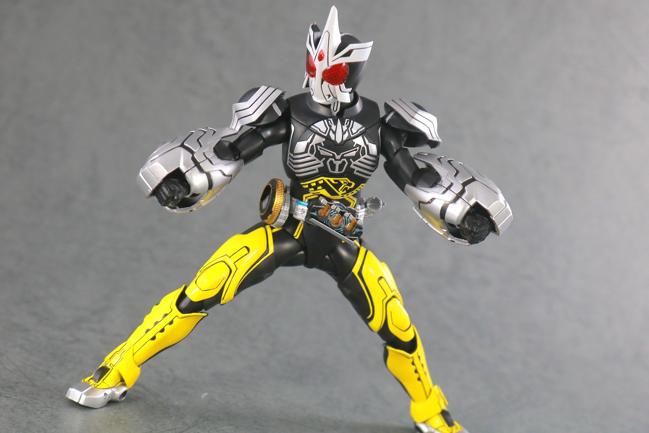 S.H.フィギュアーツ　仮面ライダーオーズ サゴーゾコンボ 真骨彫製法　レビュー　アクション