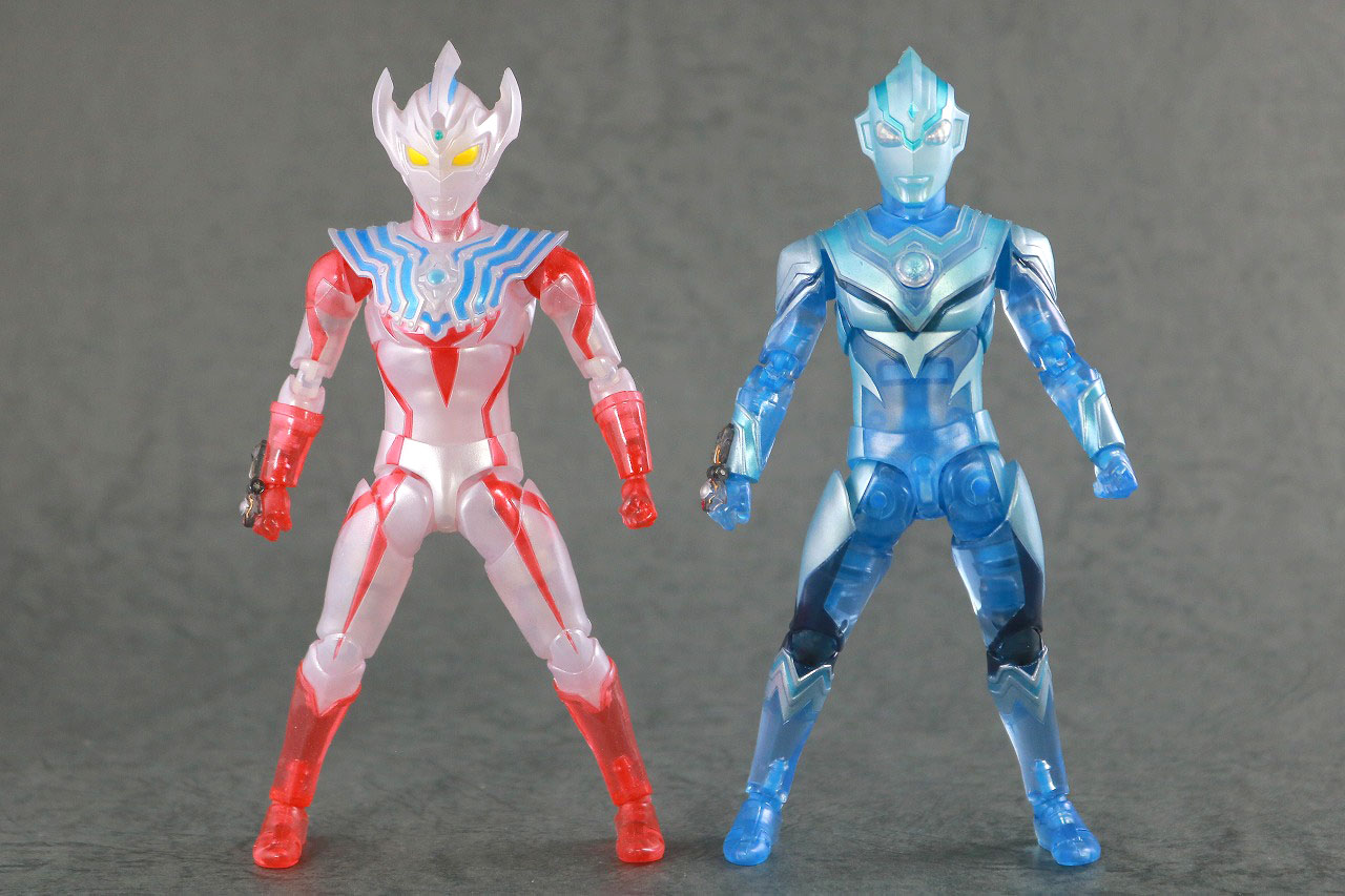 S.H.フィギュアーツ　ウルトラマンフーマ　Special Clear Color Ver　レビュー　本体　ウルトラマンタイガ 比較