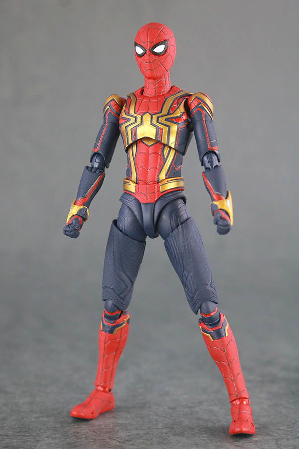 S.H.フィギュアーツ　スパイダーマン インテグレーテッドスーツ　レビュー　本体