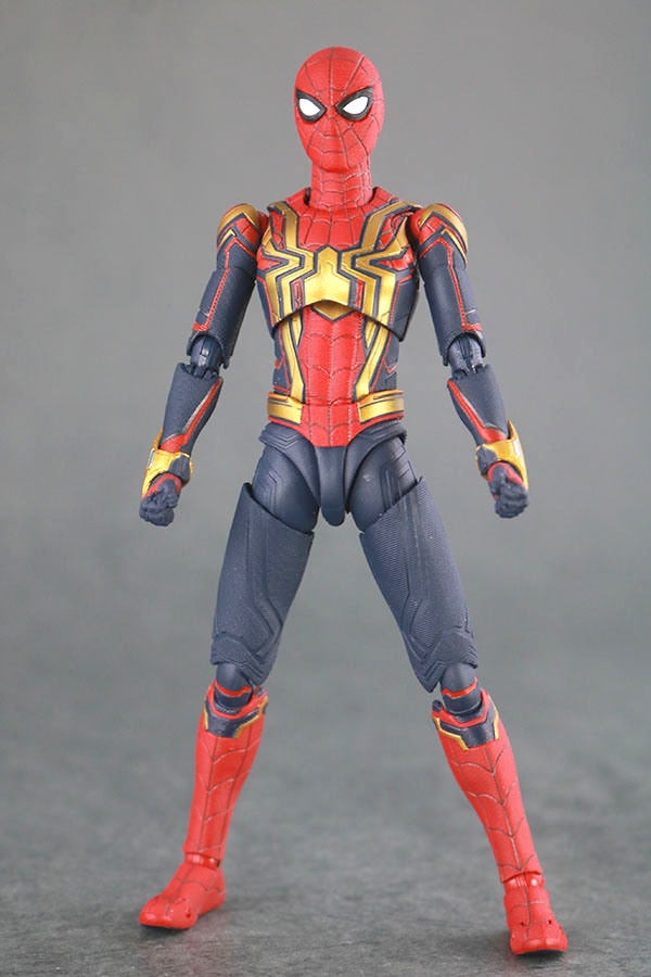 S.H.フィギュアーツ　スパイダーマン インテグレーテッドスーツ　レビュー　本体