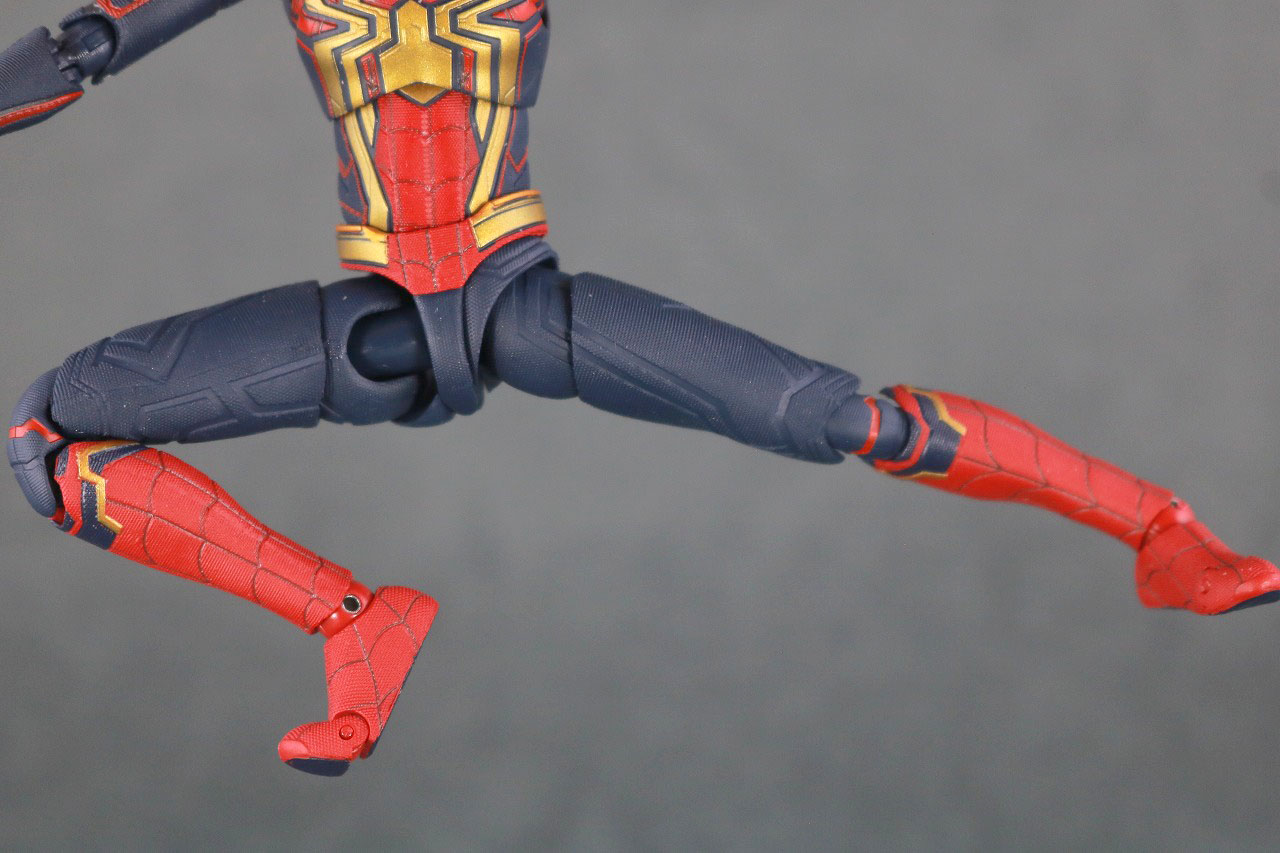 S.H.フィギュアーツ　スパイダーマン インテグレーテッドスーツ　レビュー　可動範囲