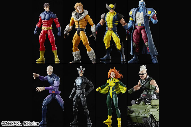 マーベルレジェンド新作！ウルヴァリン・ヴァルカン・セイバートゥースなど新作『X-MEN』ウェーブ登場！