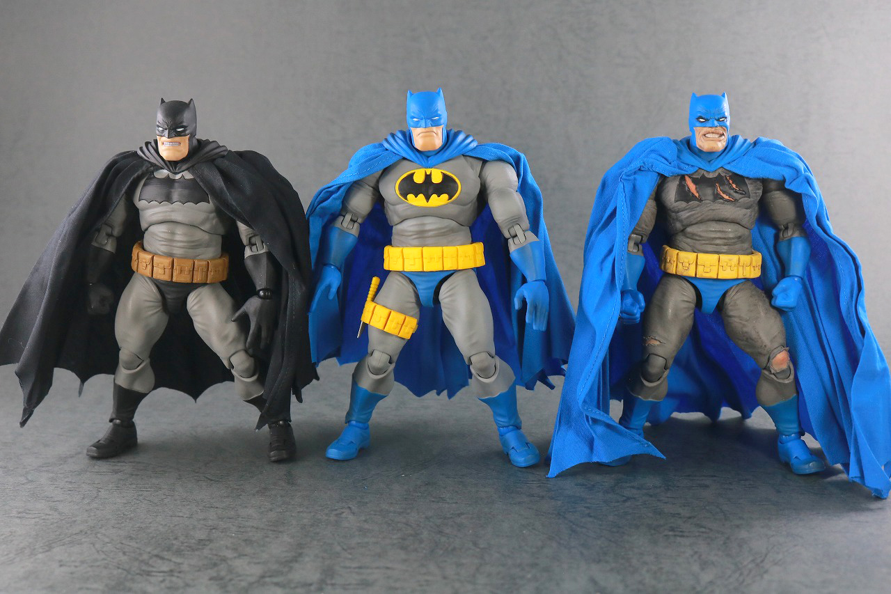 MAFEX　バットマン　ダークナイト　リターンズ　レビュー　本体