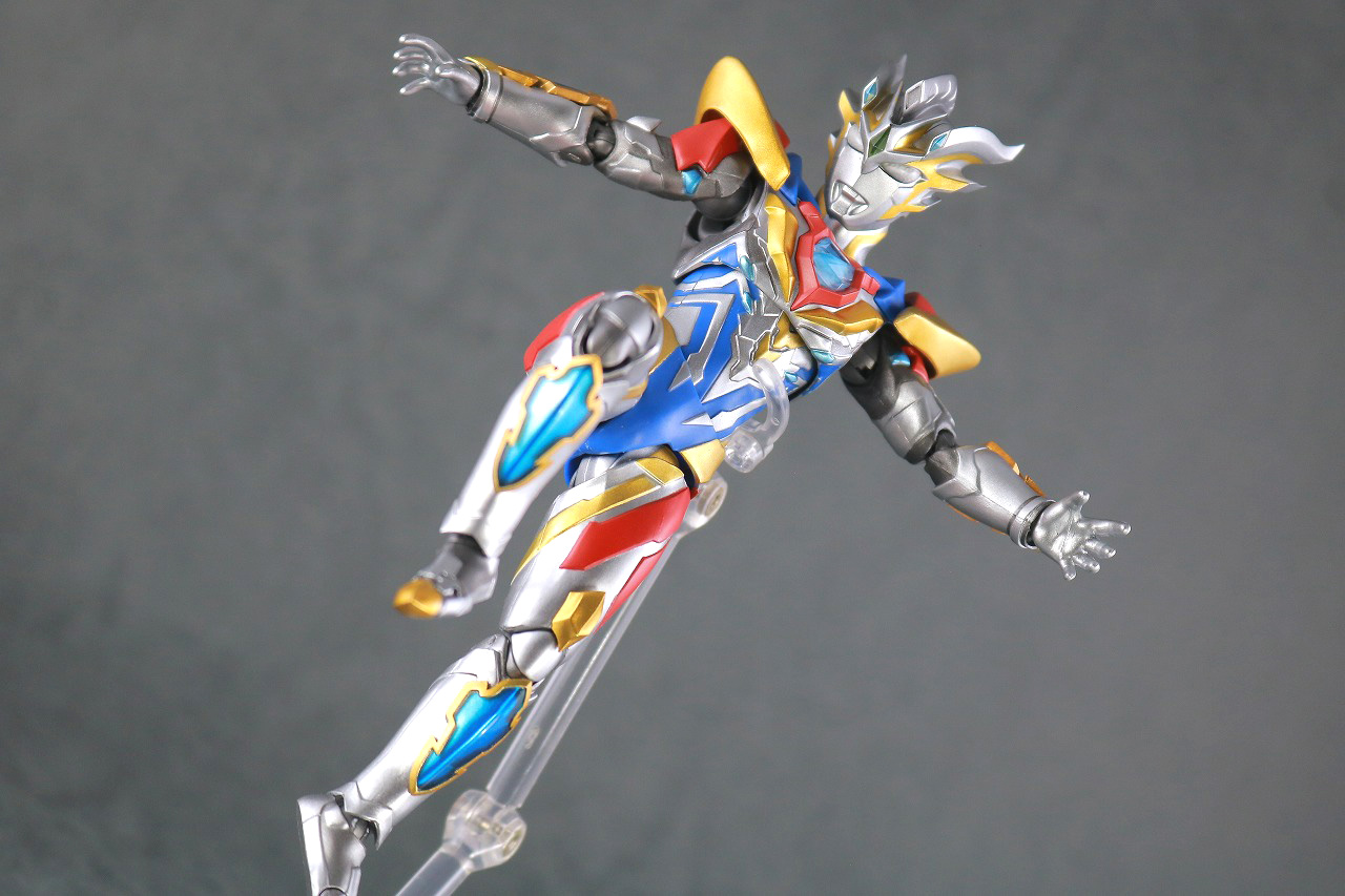  S.H.フィギュアーツ　ウルトラマンゼット デルタライズクロー　レビュー　アクション