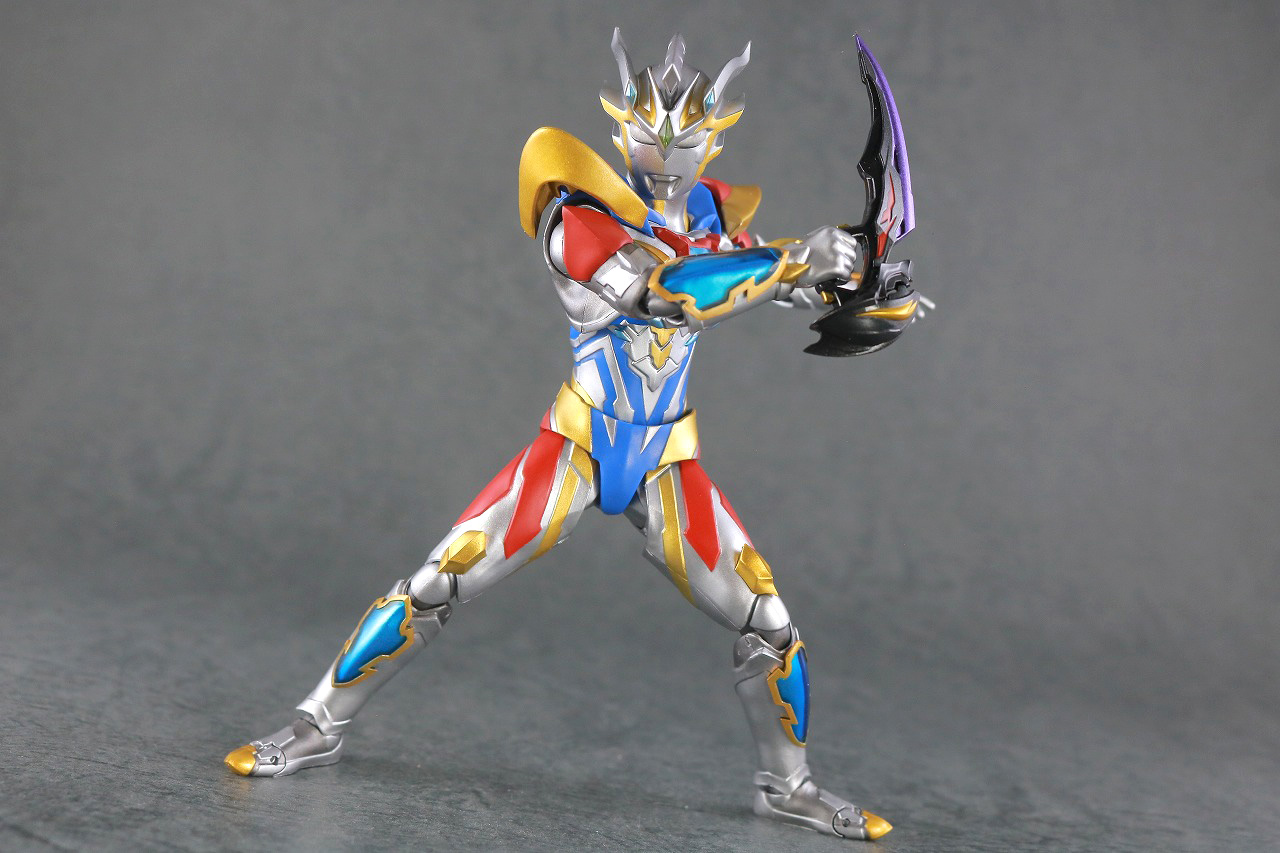  S.H.フィギュアーツ　ウルトラマンゼット デルタライズクロー　レビュー　アクション