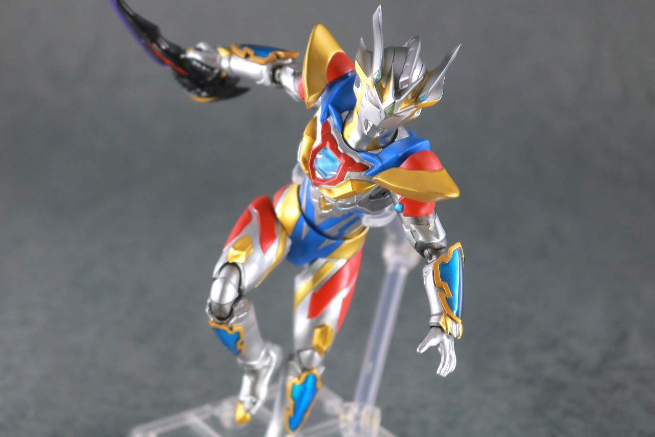  S.H.フィギュアーツ　ウルトラマンゼット デルタライズクロー　レビュー　アクション