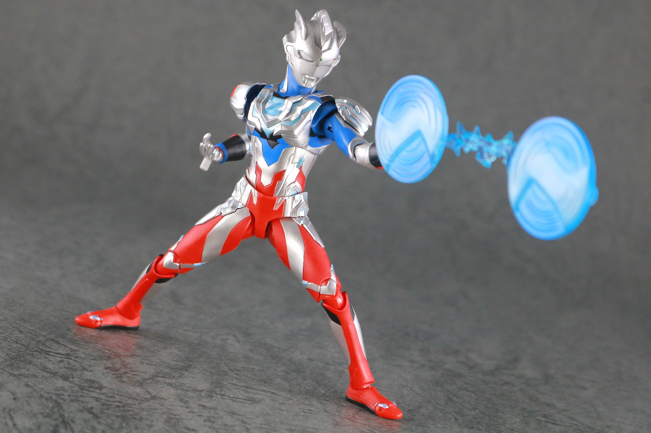  S.H.フィギュアーツ　ウルトラマンゼット デルタライズクロー　レビュー　アクション アルファエッジ